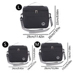 Sac Repas Isotherme Grande Capacité – Poignée & Bandoulière, Imperméable, Multifonction