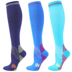 chaussettes de Compression hommes femmes chaussettes pour courir, cyclisme, Football