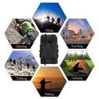 Sac à Dos Alpinisme Grande Capacité 100L Extensible – Respirant, Mixte, Outdoor