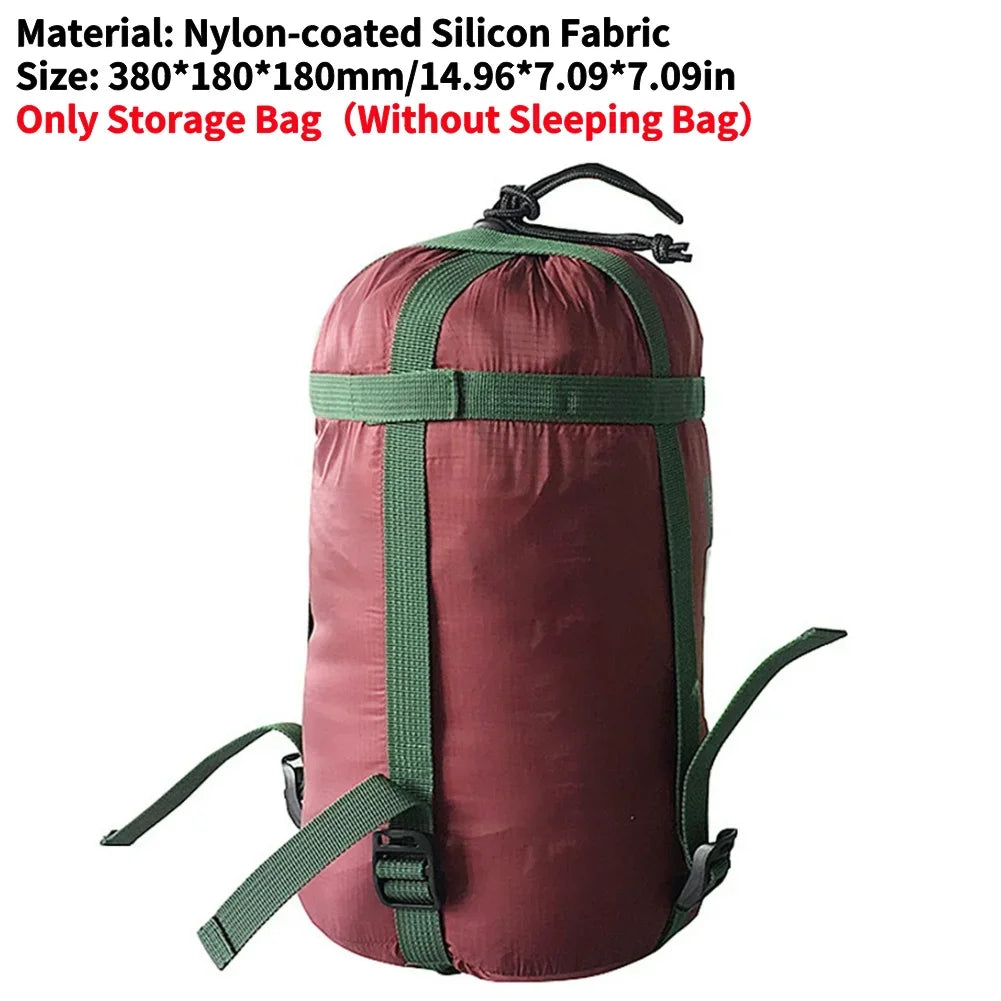 Sac de Compression Imperméable pour Sac de Couchage – Grande Capacité, Ultra-Léger, Camping & Randonnée