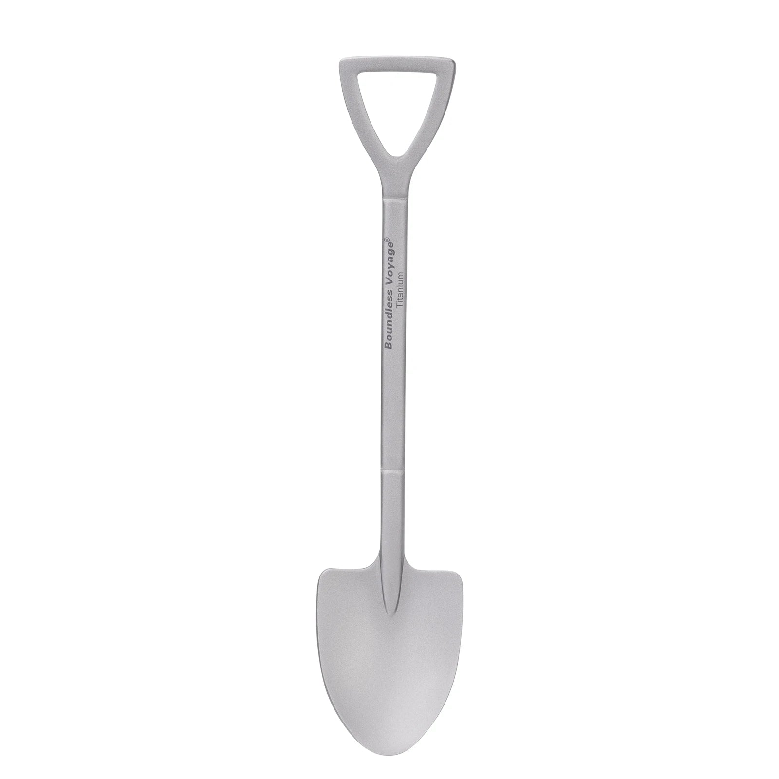 Cuillère en Titane en Forme de Mini Pelle – Dessert, Glace & Fruits – Légère & Originale