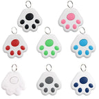 Mini Traceur GPS Bluetooth en Forme de Patte pour Animaux