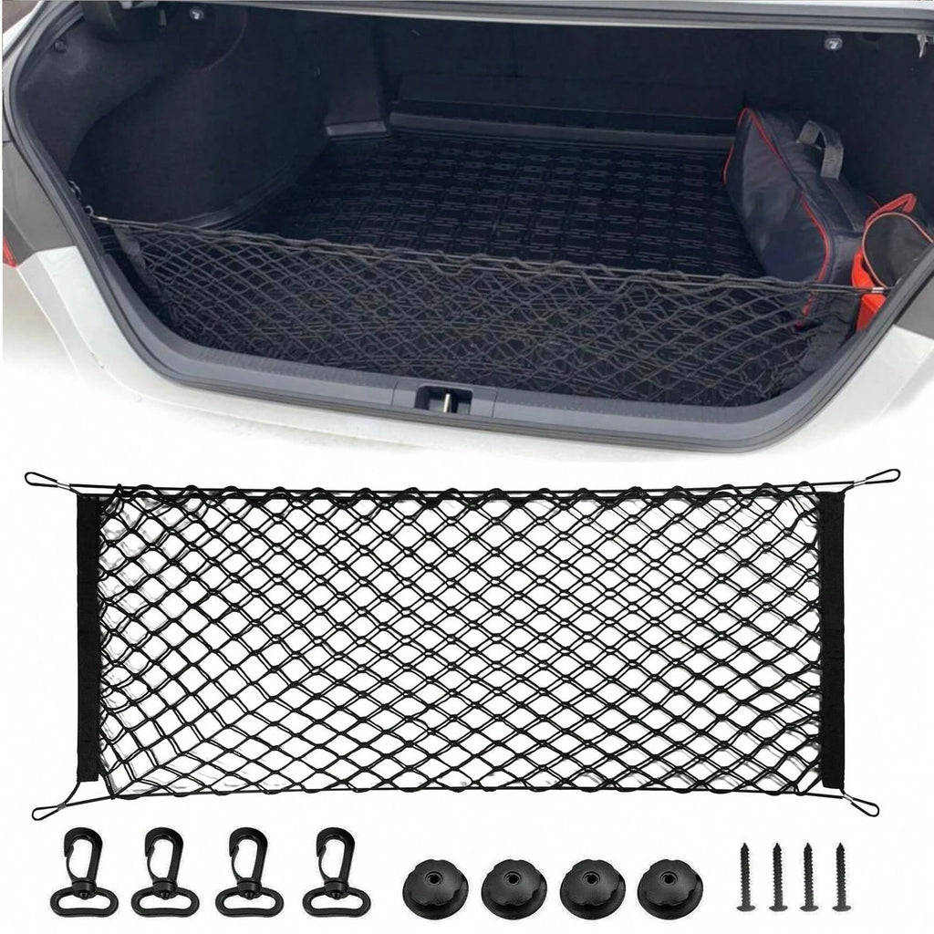 Filet de Séparation pour Coffre de Voiture – Protection Chien, Filet de Sécurité Universel Élastique
