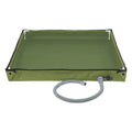Bac de Douche Pliable Portable avec Tuyau d'Évacuation – Plateau de Douche Outdoor pour Camping, Plage et Bain d'Animaux