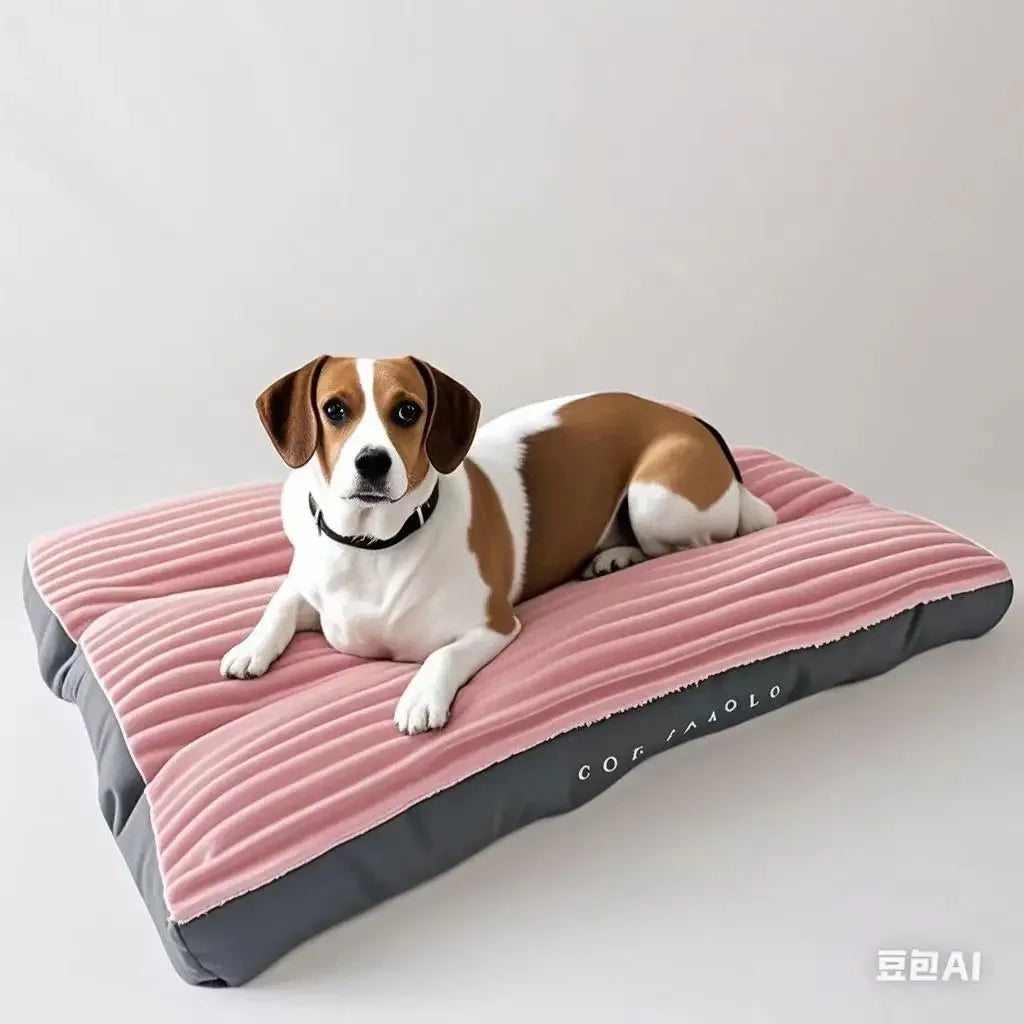 Tapis Canapé Velours Côtelé pour Grand Chien – Épais, Ultra-Doux, Lavable, Taille XL à XXXL