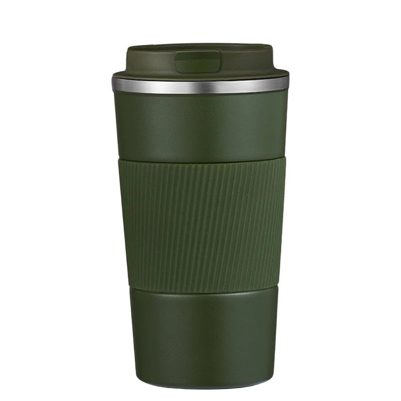 Mug Thermos Isotherme en Inox 380/510 ml – Tasse de Voyage pour Café, Sports Outdoor, Chaud & Froid