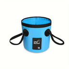 Seau Pliable Ultra-Léger 12L – Camping, Randonnée, Pêche, Lavage – Compact et Polyvalent