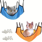 Hamac pour Chat Anti-Humidité – Lit Suspendu Toutes Saisons, Crochets Faciles à Installer, Pour Petits Animaux