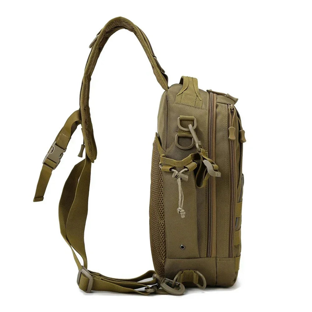 Sac de Pêche Multifonction – Sac à Dos Imperméable Tactique pour Randonnée, Cyclisme et Voyage