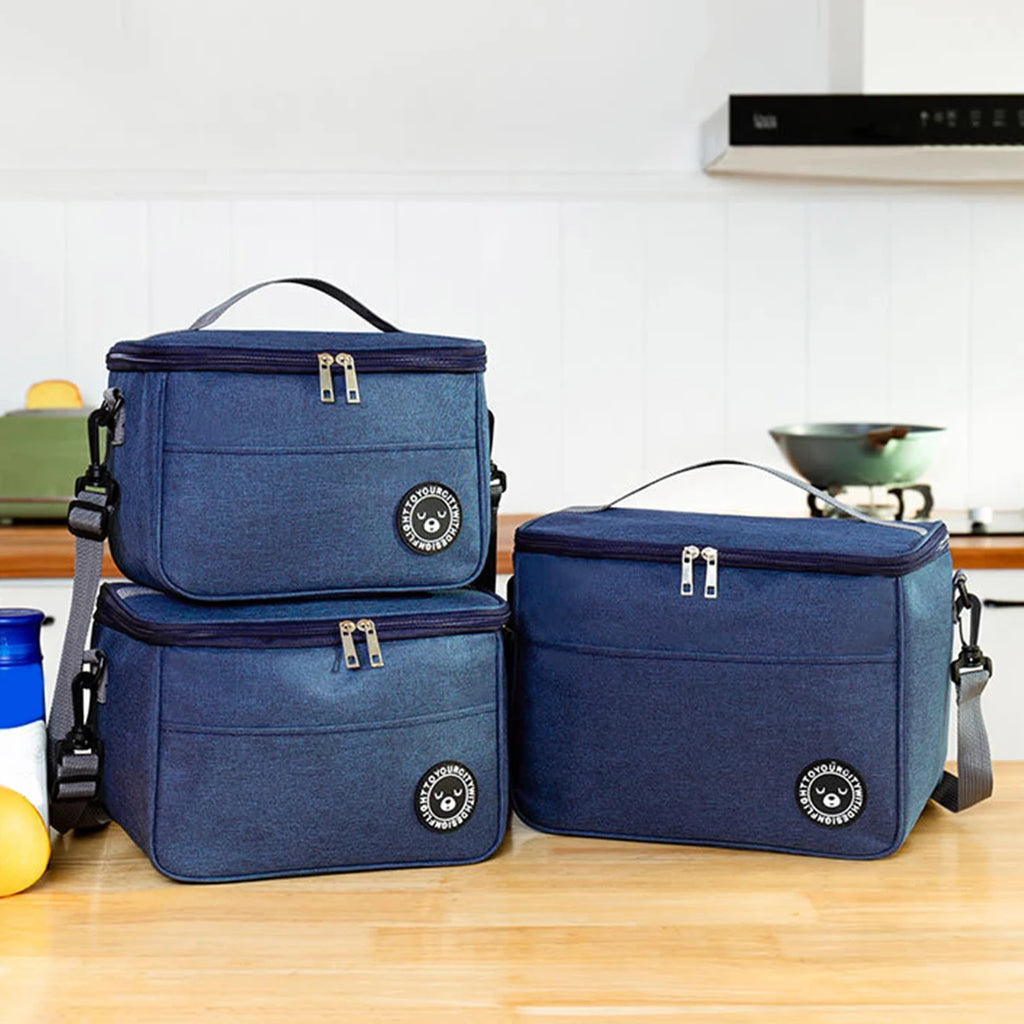 Sac Repas Isotherme Grande Capacité – Poignée & Bandoulière, Imperméable, Multifonction