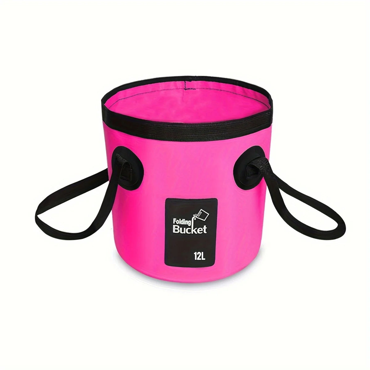 Seau Pliable Ultra-Léger 12L – Camping, Randonnée, Pêche, Lavage – Compact et Polyvalent