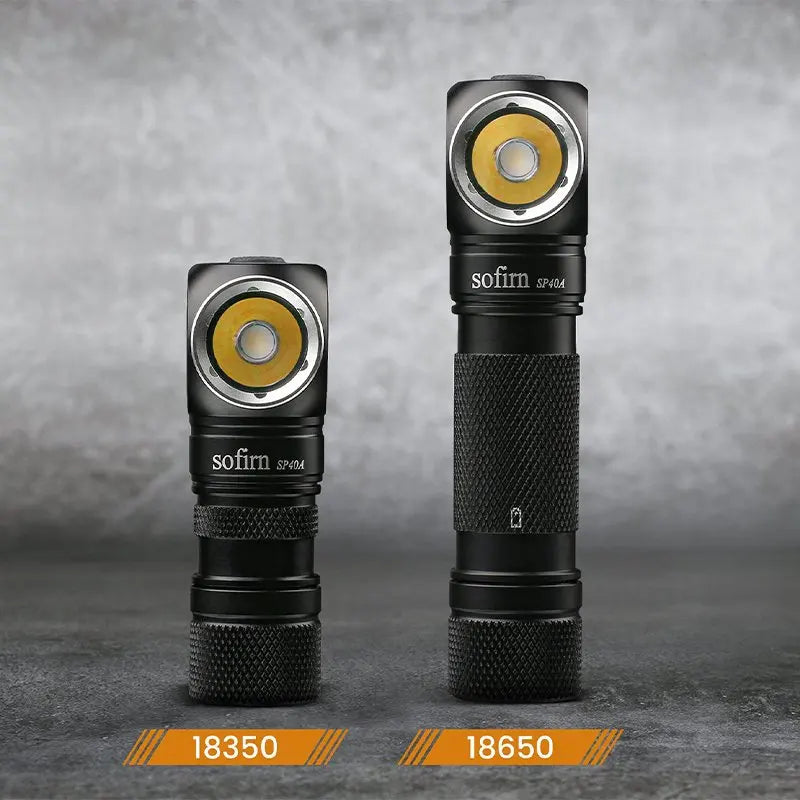 Lampe Frontale LED Rechargeable TIR Optics 1200lm | Batterie 18650, Queue Magnétique