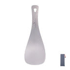 Cuillère à riz en titane – Spatule courte pour camping et cuisine en plein air