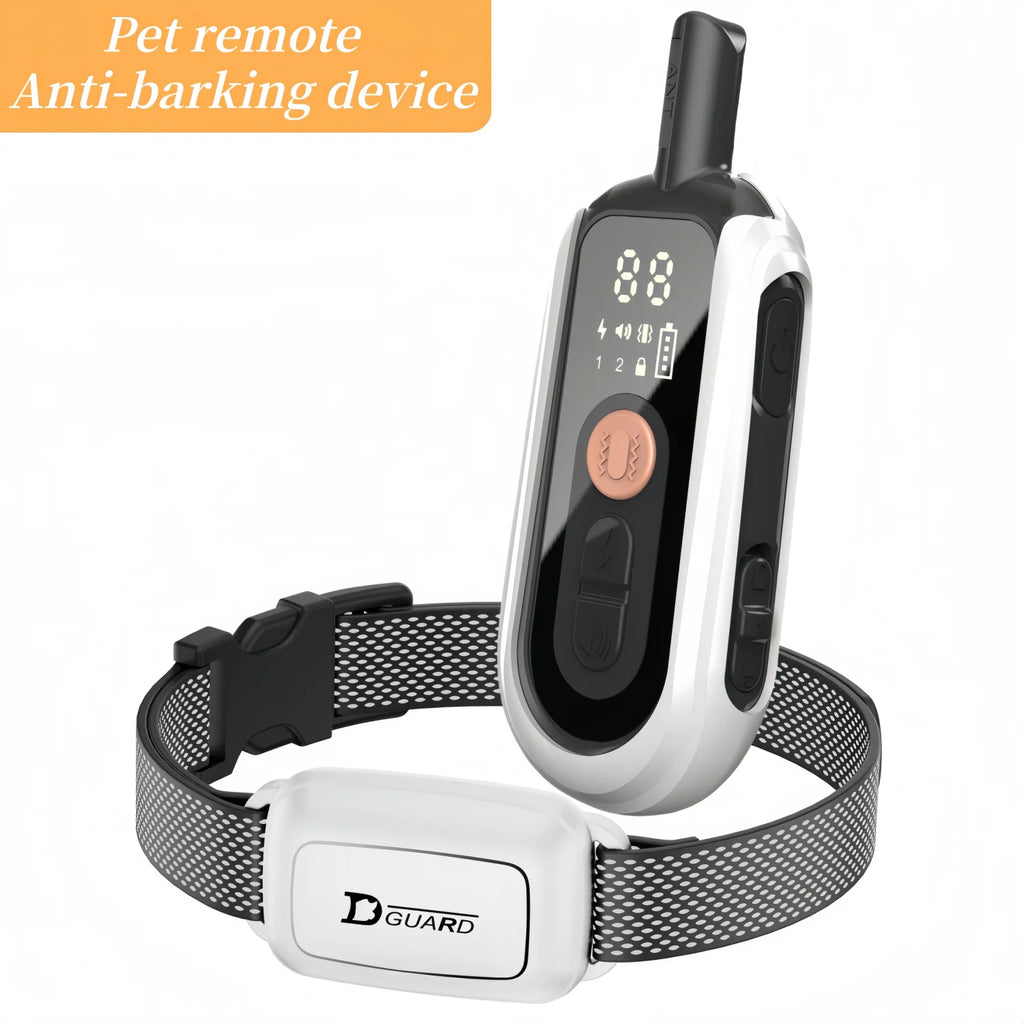 Collier de Dressage Électrique Étanche pour Chien – Télécommande, Rechargeable, Anti-Aboiement, Toutes Tailles