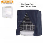 Housse de Cage à Oiseaux Respirante Anti-Éclaboussures – Pare-Soleil pour Perroquet, Protection Cage