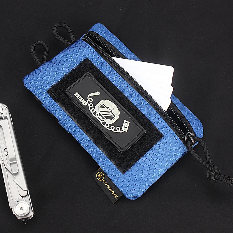 Mini Pochette EDC Multifonction – Sac de Rangement, Porte-Clés, Carte, Outil Tactique Outdoor & Chasse