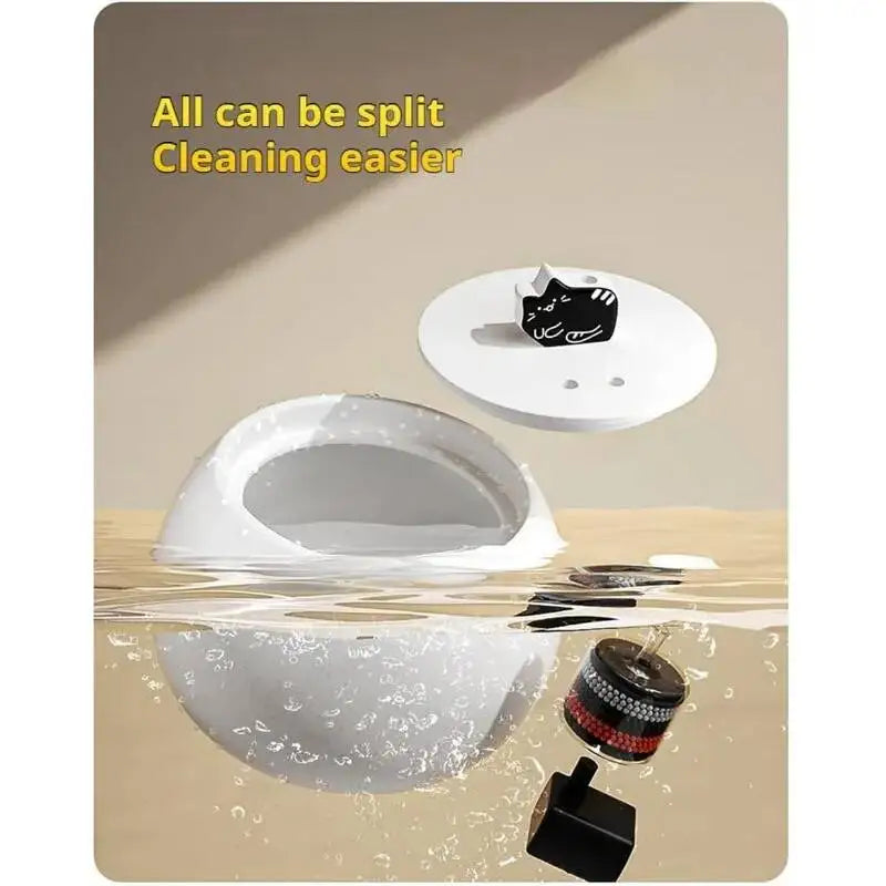 Fontaine à Eau Céramique pour Chat – Pompe Silencieuse 1L/1,5L