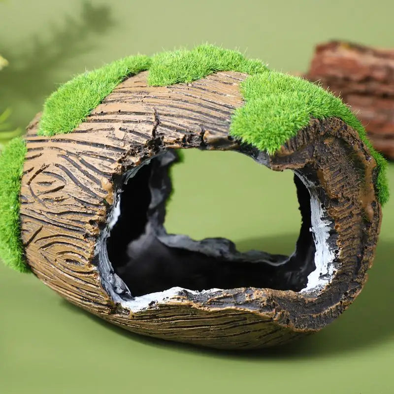 Grotte Cachette pour Aquarium – Décoration Paysagère, Abri Poisson, Ornement Résine, Accessoires Aquarium