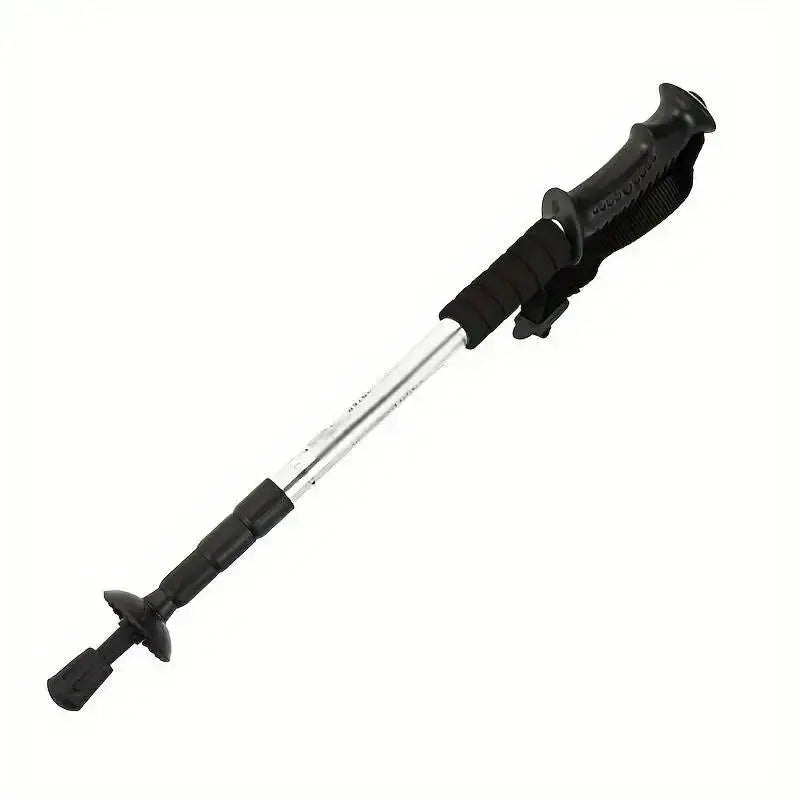 Bâton de Randonnée Ultraléger Pliable 4 Sections – Amortissement, Camping & Trekking