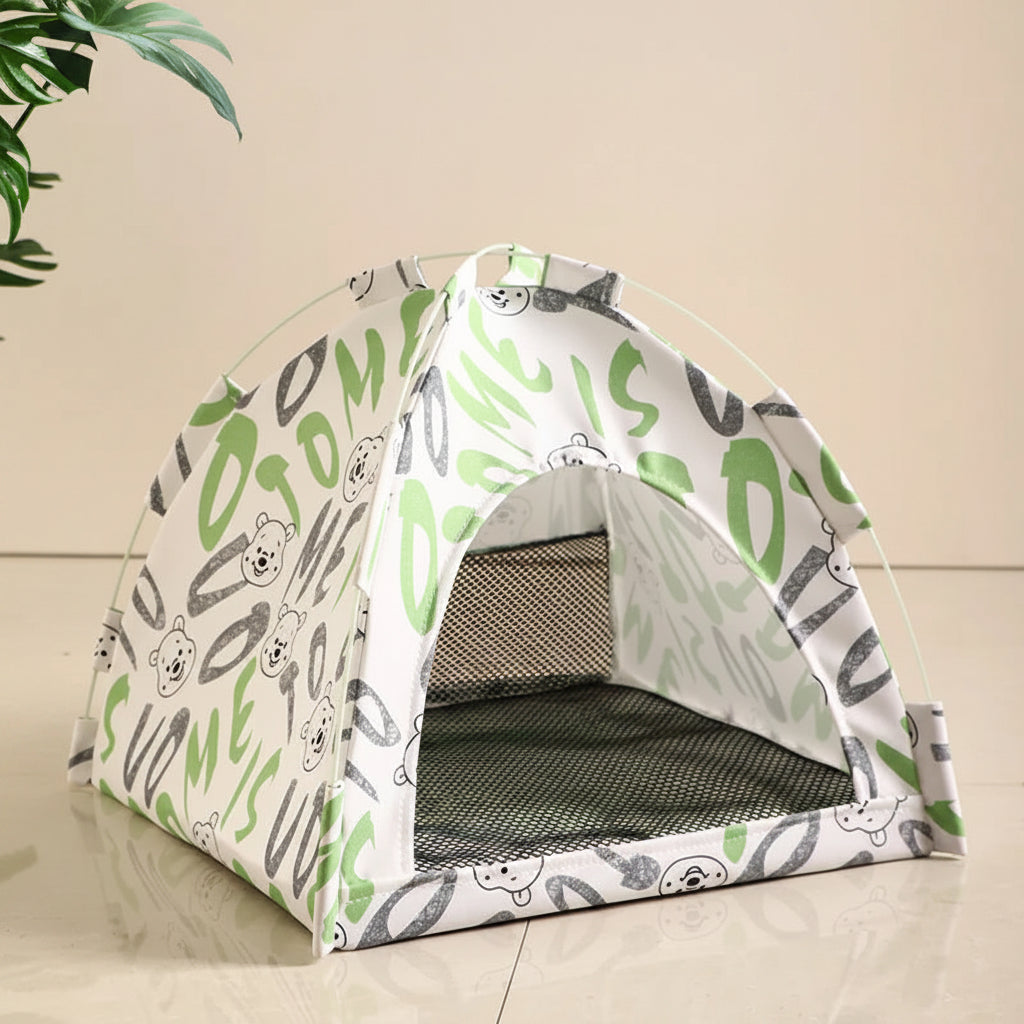 Tente-Lit Amovible pour Chat et Chien – Maison Semi-Fermée, Panier Sofa, Décoration Intérieure