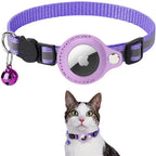 Collier Porte-AirTag pour Chat – Réfléchissant et Ajustable