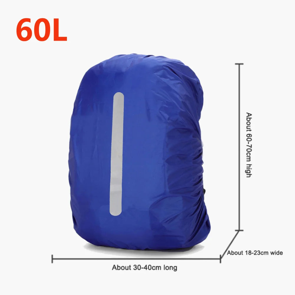 Housse de pluie pour sac à dos 20L 30L 40L 50L 60L – Imperméable, tactique, pour camping, randonnée, escalade