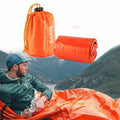 Kit de Survie Isotherme Outdoor – Couvertures d'Urgence (5 pcs), Sac de Couchage, Tente & Poncho de Survie
