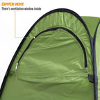 Tente Toilette Pop-Up pour Camping – Cabine de Changement Portable et Privée pour Outdoor, Randonnée et Plage