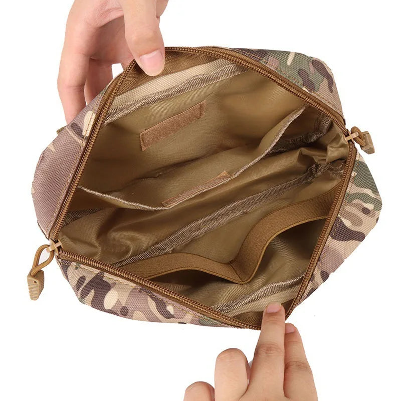 Sac à Outils Tactical Molle EDC – Pochette de Chasse, Pêche, Camping & Organisateur de Ceinture EMT