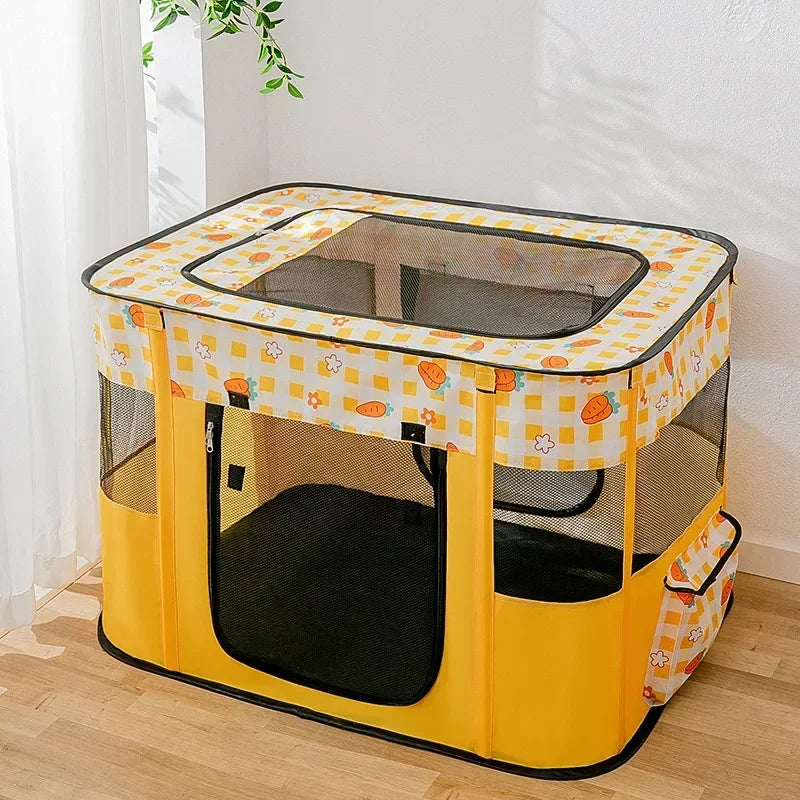 Maison pour Chat Pliable – Tente Cosy pour Chaton, Chien et Chat avec Coussin – Niche d'Accouchement et Lit Confortable