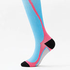Chaussettes de Compression pour Course à Pied, Cyclisme, Football, Varices, 20-30mmhg