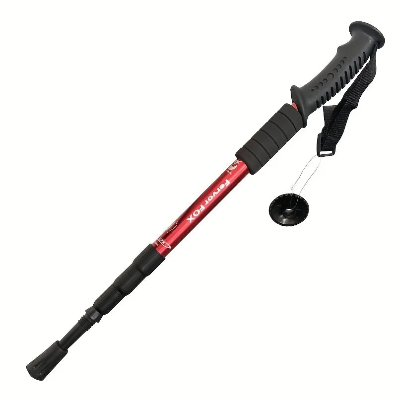 Bâton de Randonnée Léger Réglable 4 Hauteurs – Poignée Antidérapante – Indispensable pour le Trekking