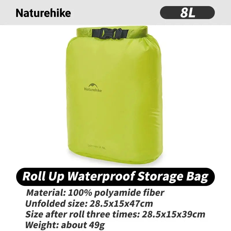 Sac Étanche – Sac de Compression Imperméable pour Natation, Rafte, Kayak, Randonnée et Voile