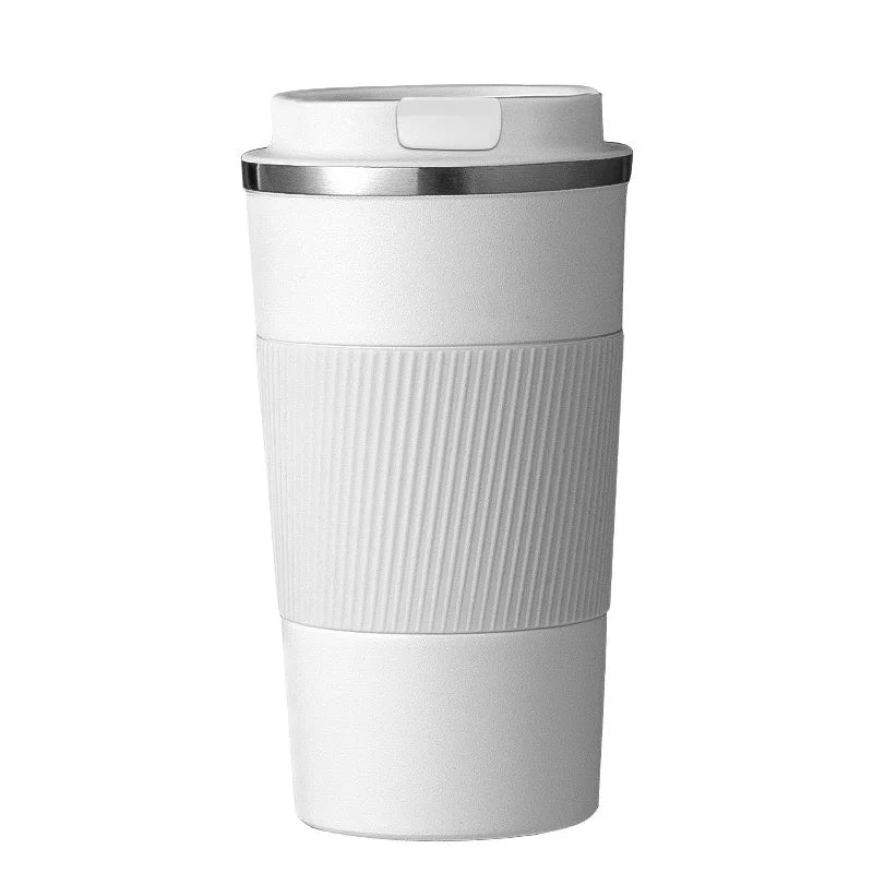 Mug Thermos Isotherme en Inox 380/510 ml – Tasse de Voyage pour Café, Sports Outdoor, Chaud & Froid