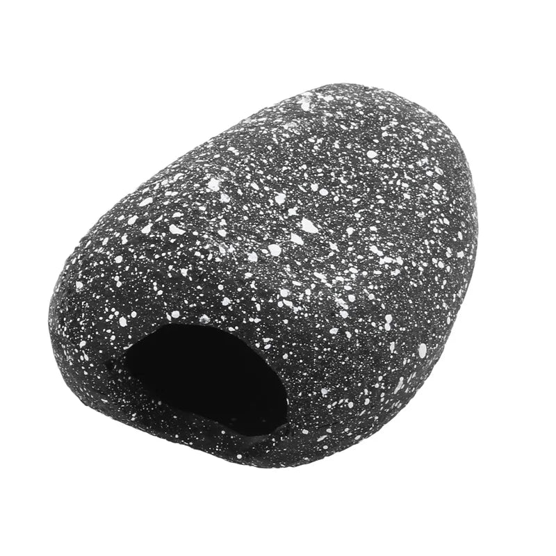 Grotte en Pierre pour Cichlidés – Ornement Aquarium, Bassin, Cachette pour Crevettes, Céramique (1 pièce)
