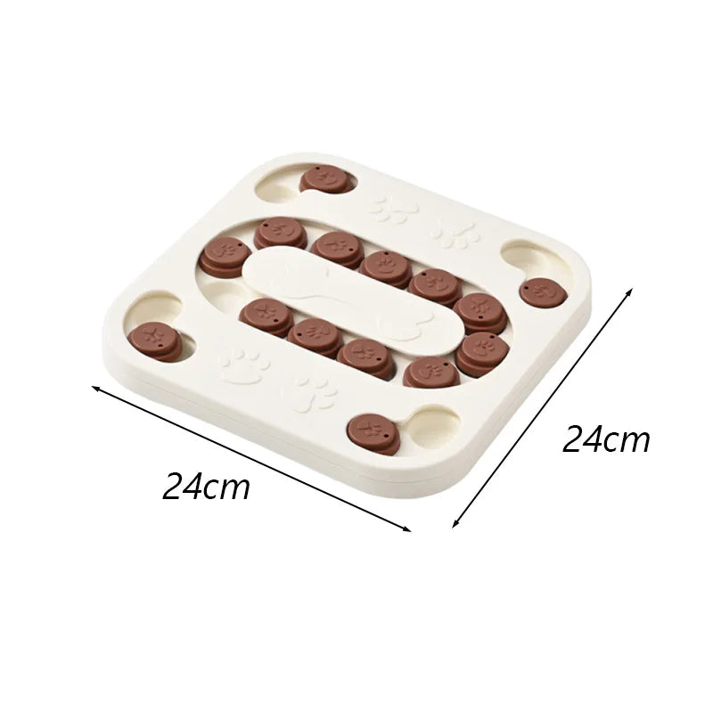 Jouet Distributeur Interactif pour Chien et Chat – Gamelle Anti-Glouton