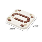 Jouet Distributeur Interactif pour Chien et Chat – Gamelle Anti-Glouton