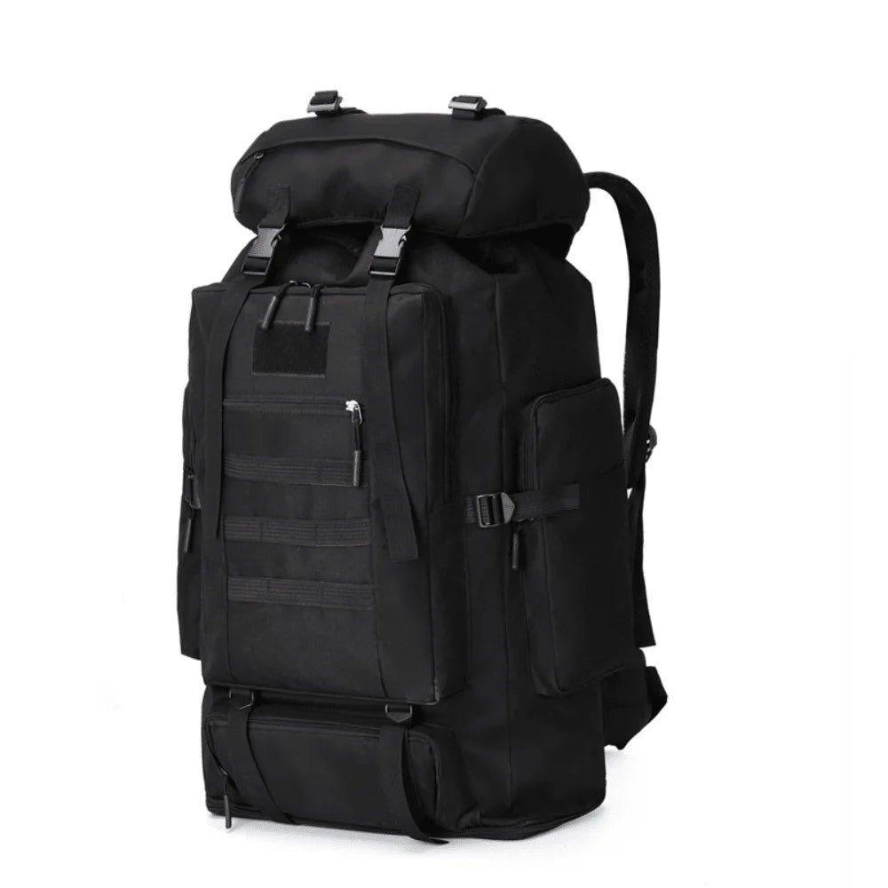 Sac à Dos Alpinisme 80L/100L – Tactique, Grande Capacité, Randonnée, Camping, Voyage