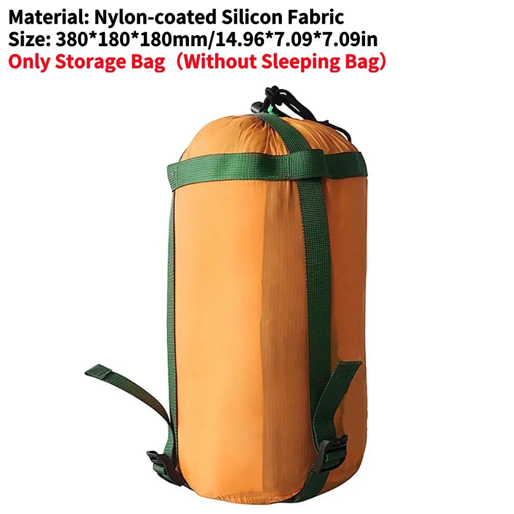 Sac de Compression Imperméable pour Sac de Couchage – Grande Capacité, Ultra-Léger, Camping & Randonnée