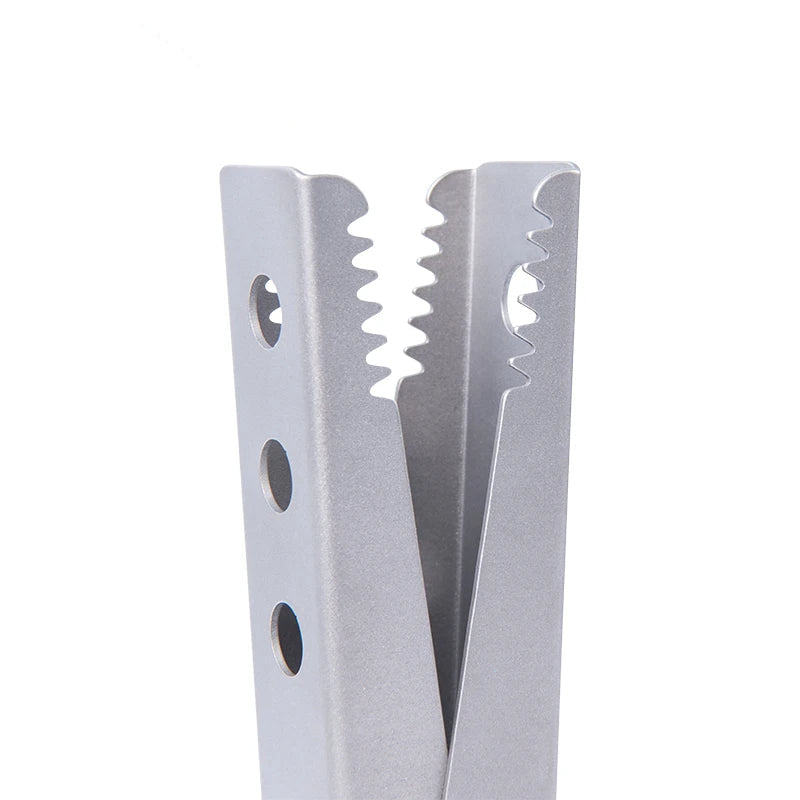Pince anti-brûlure en Titane – Pince multifonction antidérapante pour bols et plats