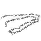 Chaîne de Suspension en Titane avec Crochets et Anneau Fixe – Pour Pot, Tasse, Grill & Mangeoire