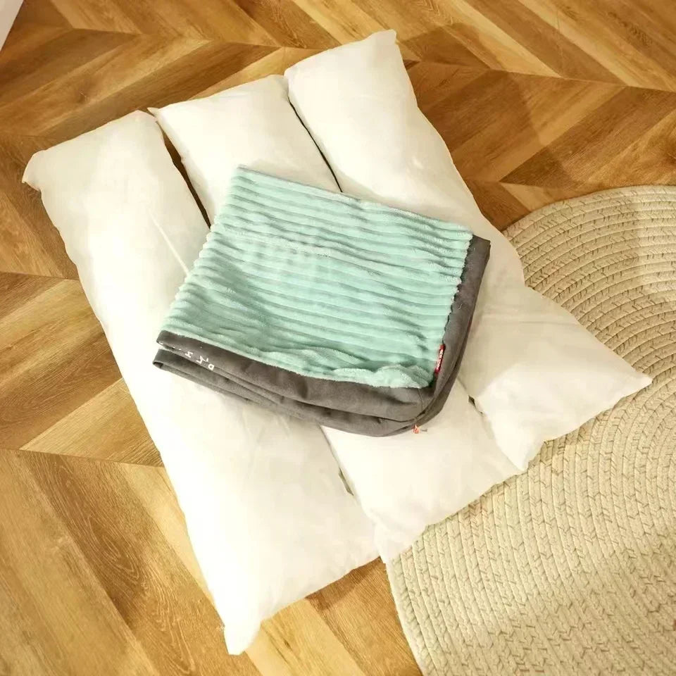 Tapis Canapé Velours Côtelé pour Grand Chien – Épais, Ultra-Doux, Lavable, Taille XL à XXXL