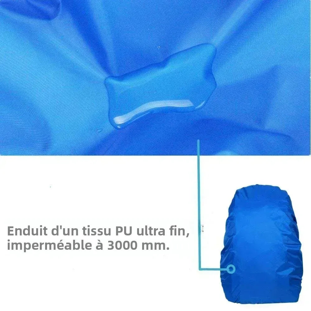 Housse de Pluie Imperméable pour Sac à Dos 50-65L – Ultra-Légère, Anti-Poussière, Outdoor