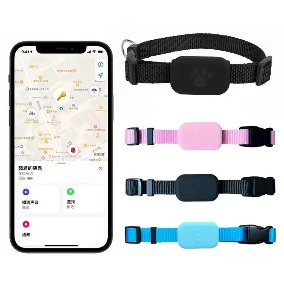 Traceur GPS Étanche pour Chien et Chat – Suivi en Temps Réel