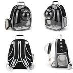 Sac de Transport Chat et Chien – Sac à Dos Capsule Spatiale Transparent Respirant, Portable pour Voyage et Promenade
