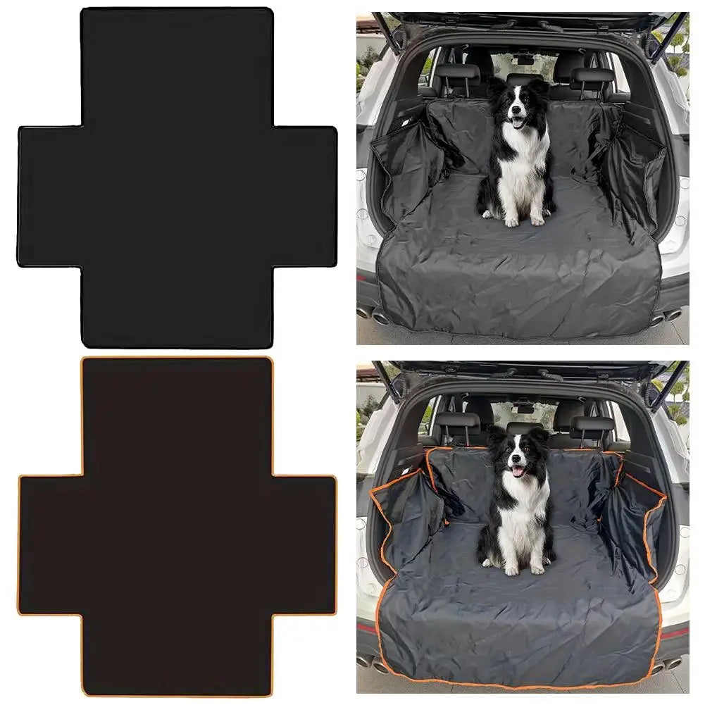 Coffre de Voiture – Tapis Anti-Saleté pour Animaux | Imperméable Oxford | Housse Siège Chien SUV