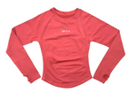 Haut de yoga sans coutures à manches longues pour femmes, t-shirt de compression amincissant, séchage rapide, respirant, élastique, pour la salle de sport, la course et l'entraînement