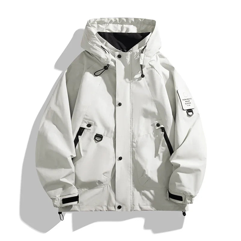 Veste de Randonnée Imperméable Homme Femme – Coupe-Vent, Camping, Pêche, Trek, Printemps Été