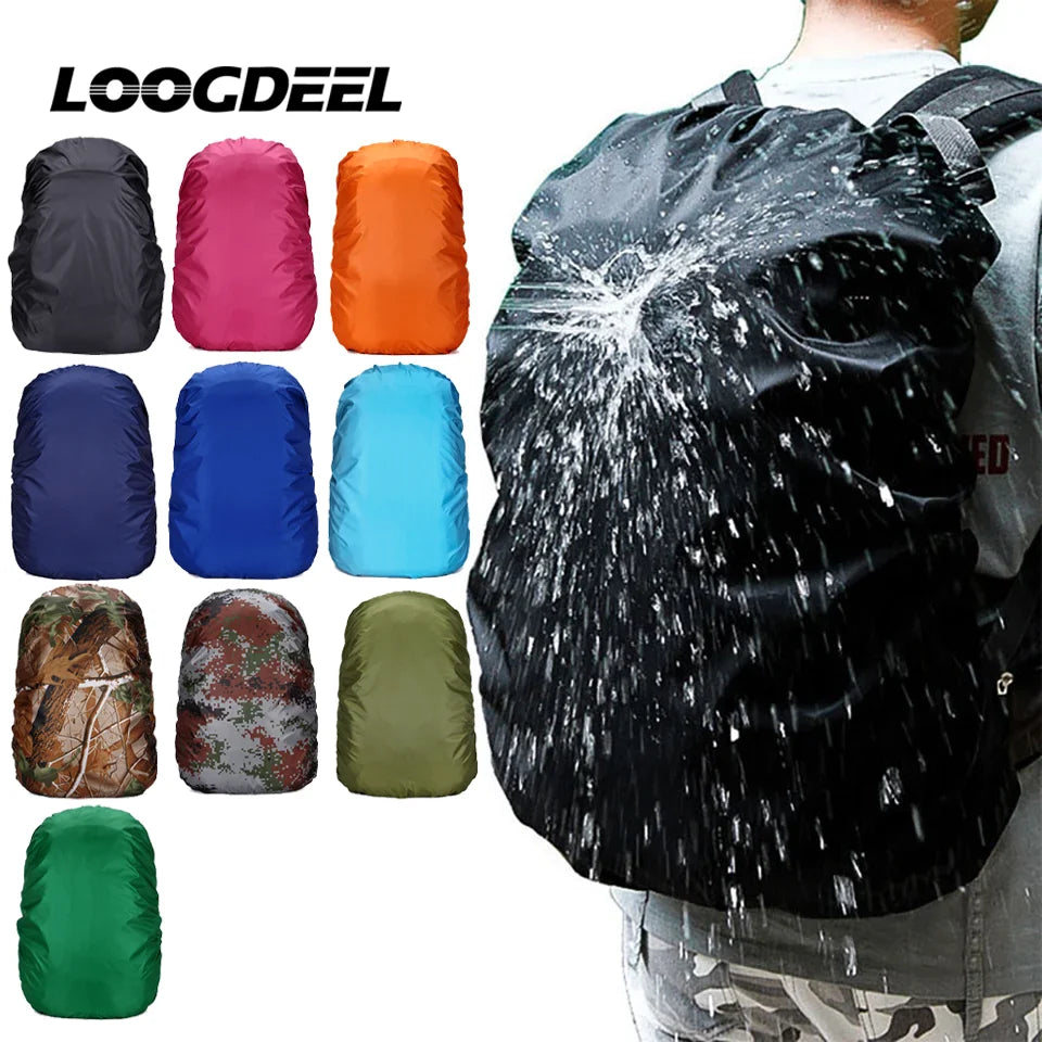 Housse de Pluie pour Sac à Dos – Imperméable, Anti-poussière, Protection Solaire, Camping & Randonnée