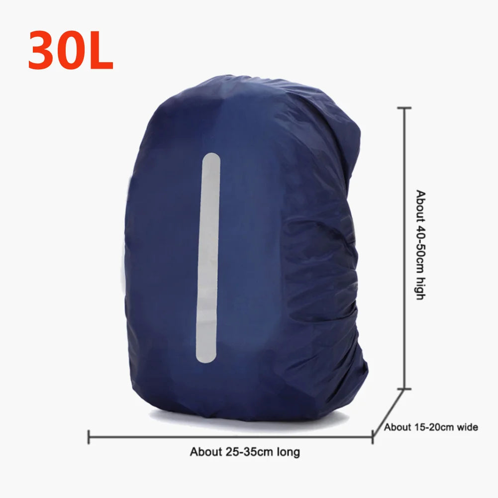 Housse de pluie pour sac à dos 20L 30L 40L 50L 60L – Imperméable, tactique, pour camping, randonnée, escalade